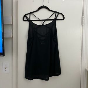 Black Fila Workout Tank Top